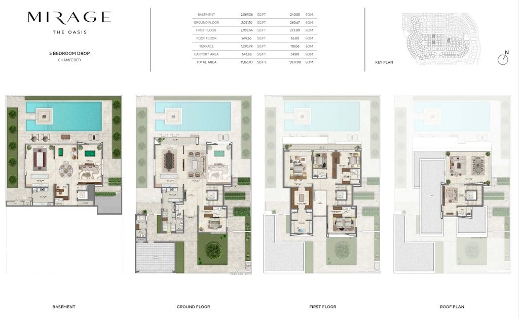 5-Bed-Villa-Floor-Plan-Mirage